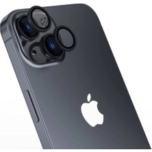 Apple iPhone 15 Uyumlu Zore Safir Cl-15 Parmak Izi Bırakmayan Anti-Reflective Kamera Lens Koruyucu
