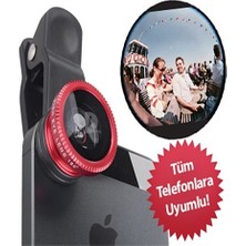 Sb Shopping Balık Gözü Cep Telefonu Lensi (Tüm Modellere Uyumlu)