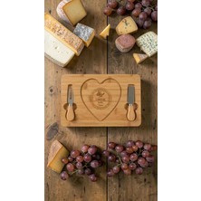 Amaç Yaşam ve Ambalaj Amaç Yaşam Bambu Peynir Sunum Seti Bambu Sunum