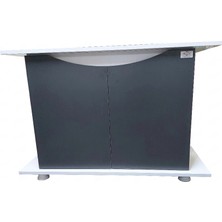 Kanki Pet 100 cm Mdf KP1004010ANT Flex Antrasit Kapaklı Akvaryum Sehpası 100X40X69 cm
