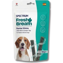 Spectrum Naneli ve Yeşil Çaylı Dental Stick Orta Irk Köpek Ödülü 180 gr