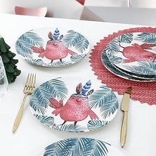 SHC4200 Keramika Owl Pasta Tabağı 21 cm 6 Adet - 17718