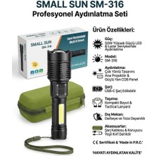 Small Sun SM-316 Lazer Seviyesinde Güçlü 50W El Feneri
