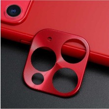 Apple iPhone 11 Pro Max Uyumlu Zore Metal Kamera Koruyucu