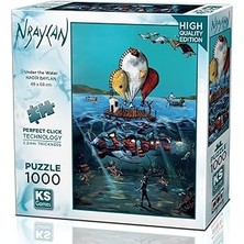 Starseven 20709 Under The Water 1000 Parça Puzzle -Ks Puzzle