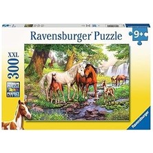 Starseven Ravensburger 300 Parça Puzzle Nehirde Atlar