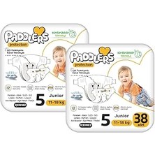 Starseven Paddlers Protection Bebek Bezi 5 Numara Junior 76 Adet (11-18 Kg) 2'li Set