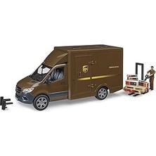 Starseven Bruder BR02678 Mercedes Benz Sprinter Ups Aracı Transpalet Figür