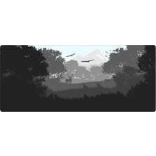 Porge Pro Gaming Mouse Pad 90X40 Oyuncu Mause Pad Xxl Büyük Kenar Dikişli Yıkanabilir Speed Mouse Ped