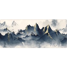 Porge Pro Gaming Mouse Pad 80X30 Oyuncu Mause Pad Xxl Büyük Kenar Dikişli Yıkanabilir Speed Mouse Ped
