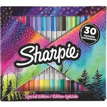 Starseven Sharpie Fine Permanent Markör 30'lu Karışık Kutu, Zarf