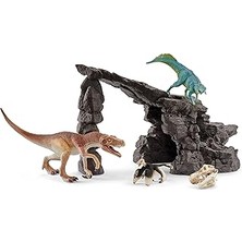 Starseven Schleich Mağaralı Dino Set