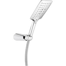 Starseven Shine Square A45629STA 3f El Duşu Takımı Krom