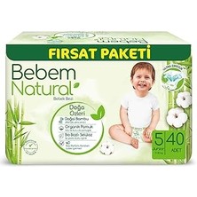 Starseven Bebem Bebek Bezi Junior 5 Beden Fırsat Paketi 40 Adet