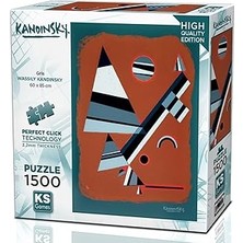Starseven Ks Games 1500 Parça Gris Puzzle