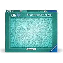 Starseven Ravensburger, 736P Puzzle Krypt Metalik Mint, Yetişkin Puzzle