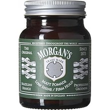 Starseven Morgan's Low Shine Matt Pomade -Sert Tutuş, Mat Saç Şekillendirici Pomad (Green Label) 100 gr