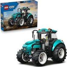 Starseven City Traktör 60498 – 6 Yaş Üzeri Erkek Kız Çocuklar Için Çiftçi Minifigürü Içeren Yaratı