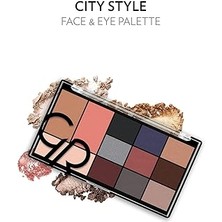 Starseven City Face&amp;eye Palette No:02 Smokey 1 Paket