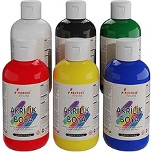 Starseven Ana Renkler Akrilik Boya 6'lı Set 6X250GR