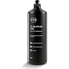 Starseven Nasiol Clearub 105 Araç Kalın Çizik Pasta Cila-1 Kg-Boya Koruma Parlatma Wax, Detailing, G