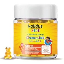 Starseven Validus Kids (Si̇ti̇koli̇n) 60 Gummies