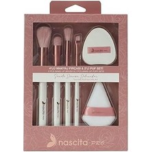 Starseven 4lü Makyaj Fırçası 2li Puf Seti - 161