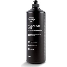 Starseven Nasiol Clearub 705 Araç Çizik,hare Pasta Cila-1 Kg-Boya Koruma Parlatma Wax, Detailing, Gü