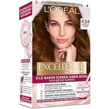 Starseven Excellence Creme Saç Boyası 4.54 Koyu Kızıl Kahve