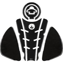 Starseven 9 Parça Yamaha R25 2014-2018 ile Uyumlu Kaydırmaz Tank Pad – 6d Karbon | Çizilmeye Karşı Kalkan, Mo