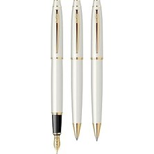 Starseven Scrikss Noble 35 Dolma Kalemtükenmez Kalemversatil Kalem Takım Inci Beyazı