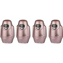 Starseven Serve E-Bot Silgili Kalemtiras Metalik Roze 4lu Set