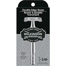 Starseven Wilkinson Sword Erkekler Için Çift Kenarlı Jilet 5 Çift Kenarlı Jilet Yedeği