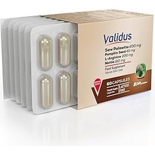 Starseven Validus Saw Palmetto 400 L-Arginine Pumpkin Seed Lycopene 60 Capsules
