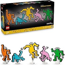 Starseven Keith Haring – Dans Eden Figürler 31216 - Yetişkinler Için Sergilenebilir Koleksiyonluk Ya