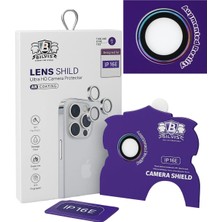 Lims Store Newface iPhone 16E Bilvis Titan Kamera Lens - Rainbow