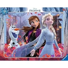 Starseven Ravensburger Büyük Çerçeveli Puzzle, Frozen, 35 Parça