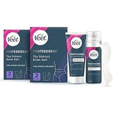Starseven Veet Professional Bikini Bölgesi Tüy Dökücü Krem Seti (50 ml + 50 Ml) x 2 Adet
