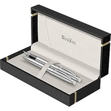 Starseven Scrikss Oscar 39 Dolma Kalemtükenmez Kalem Takım Krom