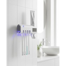 İntora Uv Sterilizasyonlu Duvara Monte Otomatik Fırçası Tutucu