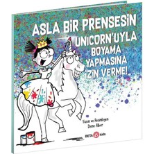 NessiWorld Asla Bir Prensesin Unicorn'uyla Boyama Yapmasına Izin Verme
