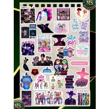 Kpop Demon Huntrix Saja Boys Sticker Seti 31 Adet Suya Dayanıklı