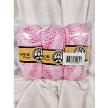 Ören Bayan Favori Caipo Pembe Ebruli El Örgü Ipi (3 Adet) - Renk: 206