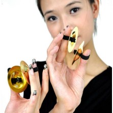 Zemira Dansöz Zili Parmak Zili (4 Adet)