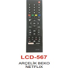 Zemira - 3D Netflix Tv Kumandası - LCD 567