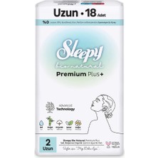 Sleepy Bio Natural Premium Plus Uzun Ped 18 Adet