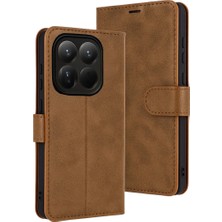 Eco Port Xiaomi Mi 15T Trend S Plus Kapaklı Kılıf - Taba