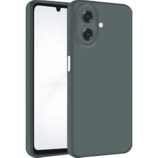 Eco Port Samsung Galaxy A07 4g Nano Içi Kadife Silikon - Gri