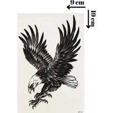 Epilons Kartal Geçici Dövme Şablonu - FF037