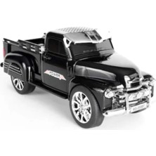 Esranın Dünyası Şarjlı Nostaljik Çalar Kamyon Bluetooth Fm Radyo Tf Mp3 Siyah